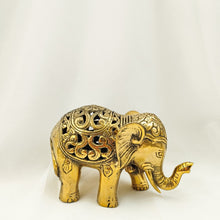 Load image into Gallery viewer, Brass Decor Elephant Happy Kerawang
