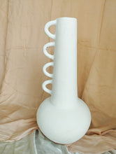 Load image into Gallery viewer, Lombok Art Vase Long Neck with 4 Handles
