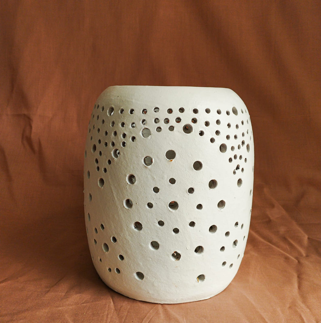 Lombok Cermic Dots Candle Holder