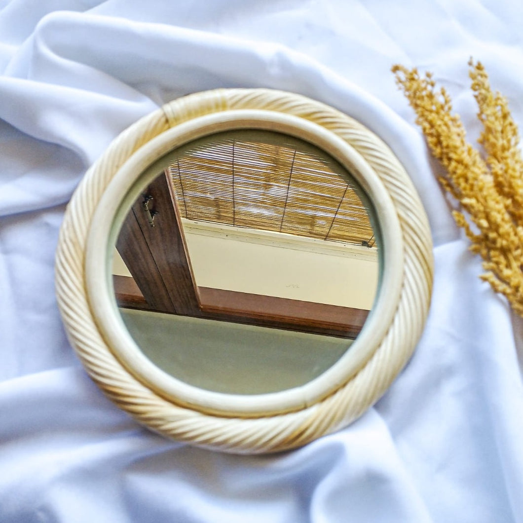 Mirror Rattan Full Moon