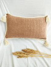 Load image into Gallery viewer, Cushion Cover Crochet Tassel
