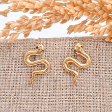 Load image into Gallery viewer, Earring Stud Snake
