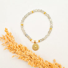 Load image into Gallery viewer, Bracelet Gemstone Small Signet
