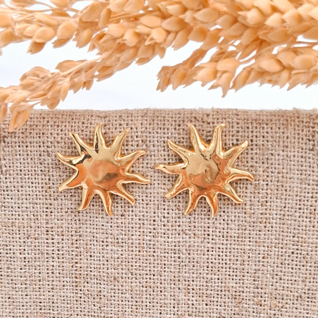 Earring Stud Sun