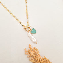 Load image into Gallery viewer, Necklace Big Chain With Pendant Gold Plated
