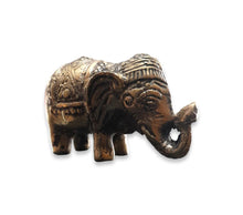 Load image into Gallery viewer, Brass Incense Holder Elephant
