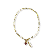 Load image into Gallery viewer, Necklace Big Chain With Pendant Gold Plated
