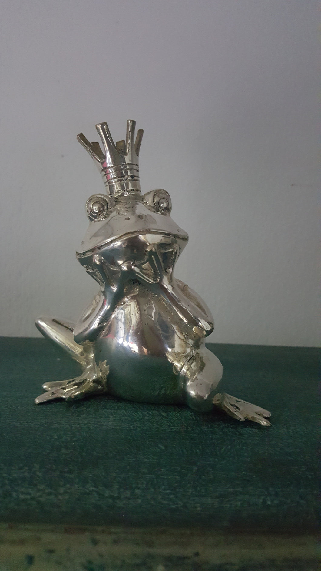 Brass Decor Fairy Frog Prince