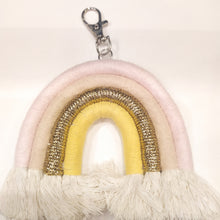Load image into Gallery viewer, Keychain Rainbow Gold Mini
