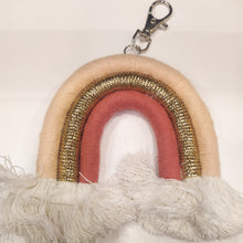 Load image into Gallery viewer, Keychain Rainbow Gold Mini
