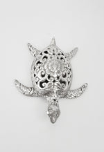 Load image into Gallery viewer, Brass Decor Antique Kerawang Turtle
