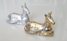 Load image into Gallery viewer, Brass Decor Fairy Resting Unicorn
