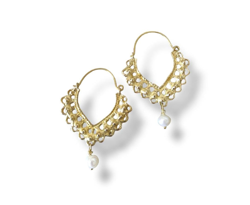 Earring India Pearl
