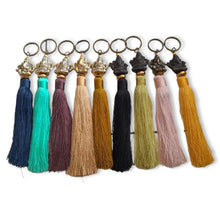 Load image into Gallery viewer, Keychain Tassel Ganesha
