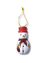 Load image into Gallery viewer, Wooden Christmas Ornaments Snow Doll
