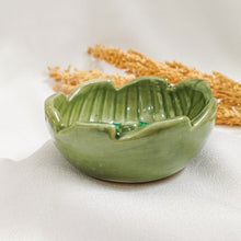 Load image into Gallery viewer, Incense Holder Ceramic Leaf Mangkok
