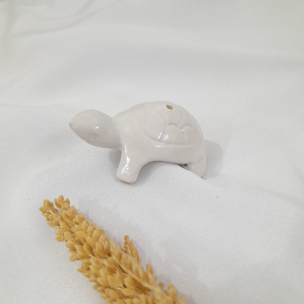 Incense Holder Ceramic Walking Turtle