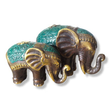 Load image into Gallery viewer, Brass Decor Elephant Rapet
