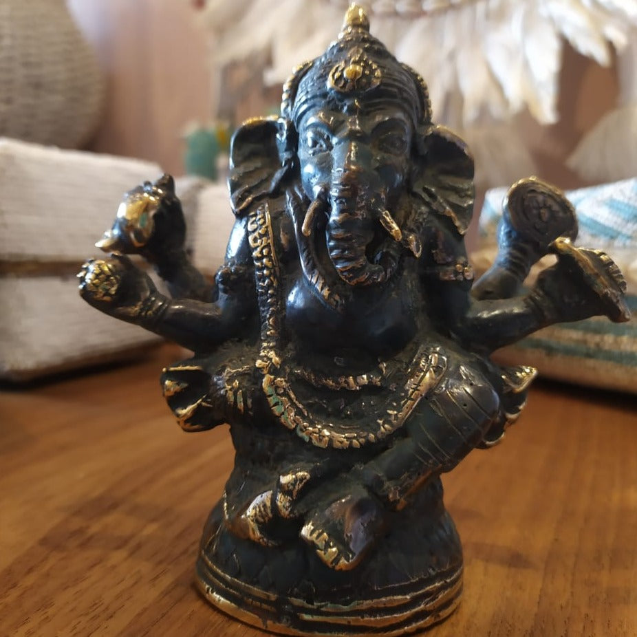 Brass Decor Lord Ganesha the Protector