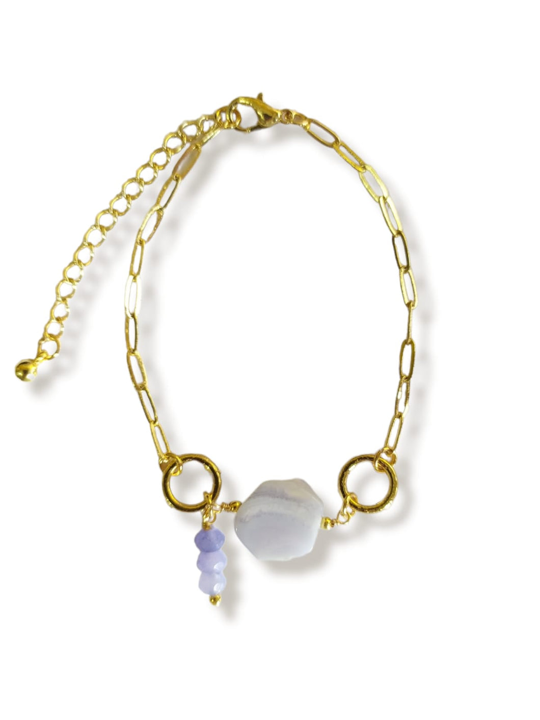 Bracelet Blue Moon Stone Hexagone