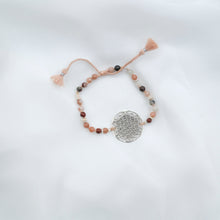Load image into Gallery viewer, Bracelet Yoga Flower of Life Gemstone
