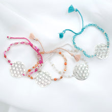 Load image into Gallery viewer, Bracelet Yoga Flower of Life Gemstone
