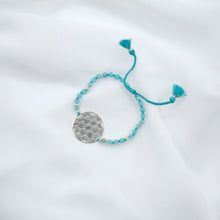 Load image into Gallery viewer, Bracelet Yoga Flower of Life Gemstone
