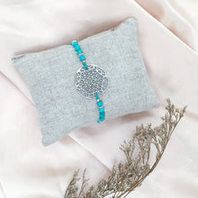 Load image into Gallery viewer, Bracelet Yoga Flower of Life Gemstone
