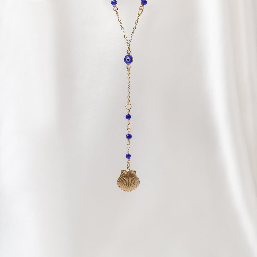 Necklace Shell Evil Eye
