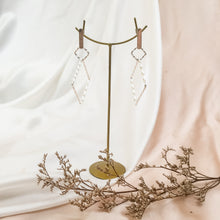 Load image into Gallery viewer, Earring Double Square
