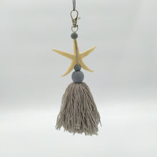 Load image into Gallery viewer, Keychain Starfish Tassel
