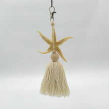 Load image into Gallery viewer, Keychain Starfish Tassel
