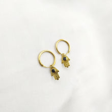 Load image into Gallery viewer, Earring Hoop with Pendant
