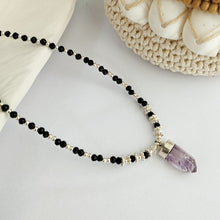 Load image into Gallery viewer, Necklace Amethyst Crystal 925
