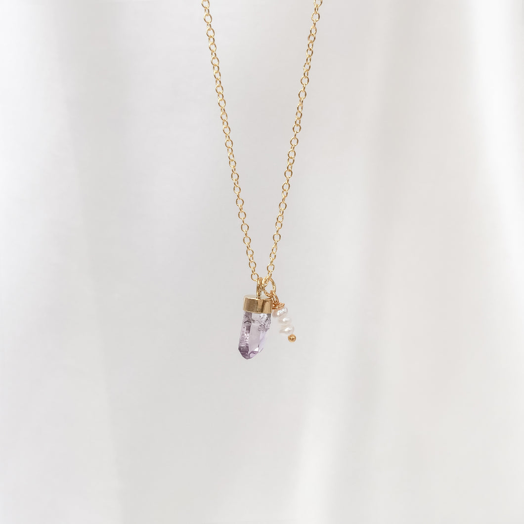Necklace Freyja Amethyst