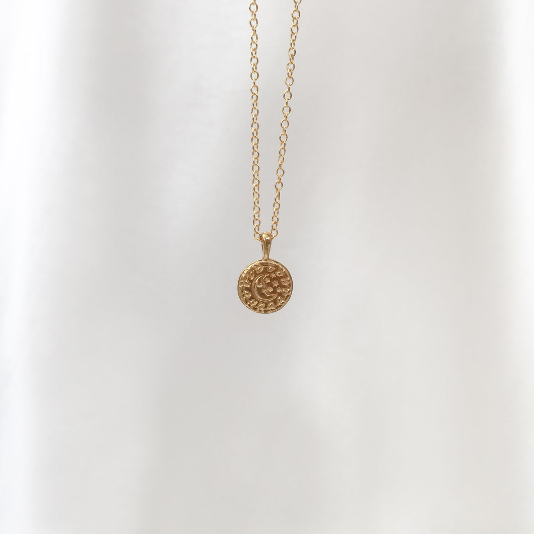 Necklace Small Signet Moon