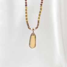 Load image into Gallery viewer, Necklace Yoga Glass Crystal Pendant
