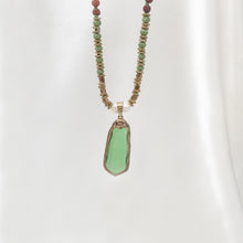 Load image into Gallery viewer, Necklace Yoga Glass Crystal Pendant
