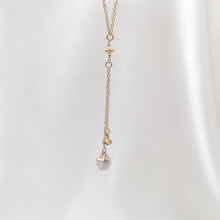 Load image into Gallery viewer, Necklace Mini Stone with Charm
