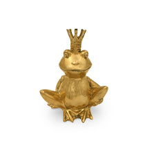 Load image into Gallery viewer, Brass Decor Fairy Frog Prince
