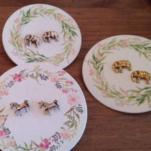 Load image into Gallery viewer, Earring Stud Fairy Elephant
