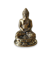 Load image into Gallery viewer, Brass Decor Antique Meditating Buddha
