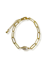 Load image into Gallery viewer, Bracelet Pearl With Big Chain
