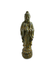 Load image into Gallery viewer, Buddha Resin Standing on Lotus Flower
