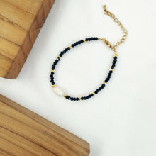 Load image into Gallery viewer, Bracelet Crystal &amp; Single Pearl
