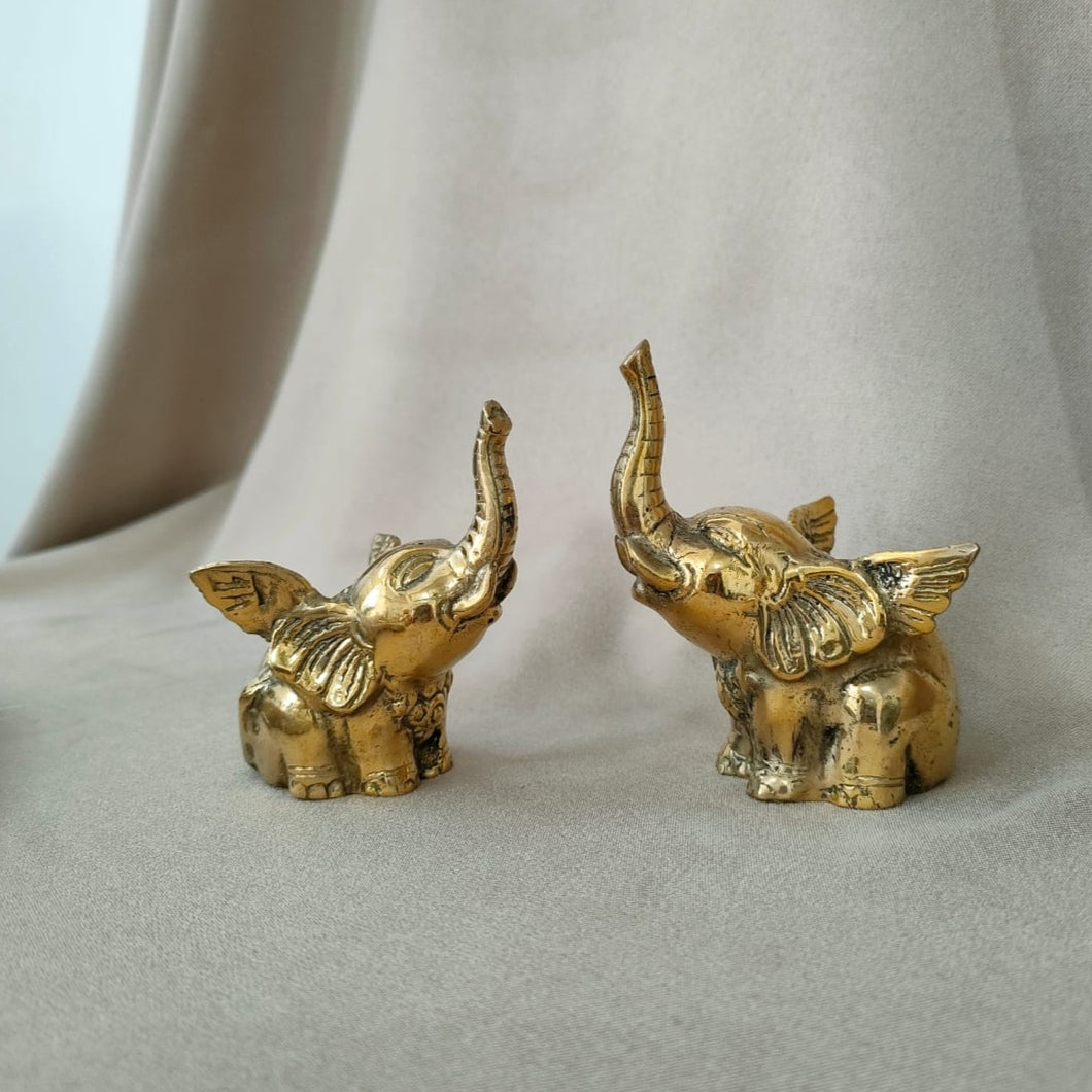 Brass Decor Fairy Elephant