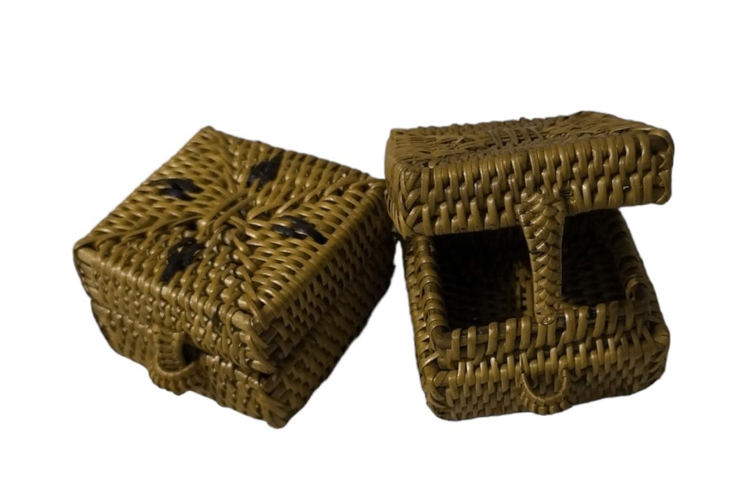 Rattan Jewelry Box