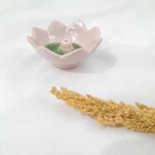 Load image into Gallery viewer, Incense Holder Ceramic Lotus Flower
