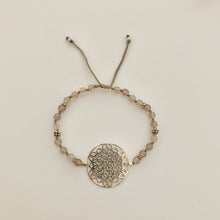 Load image into Gallery viewer, Bracelet Yoga Flower of Life Gemstone
