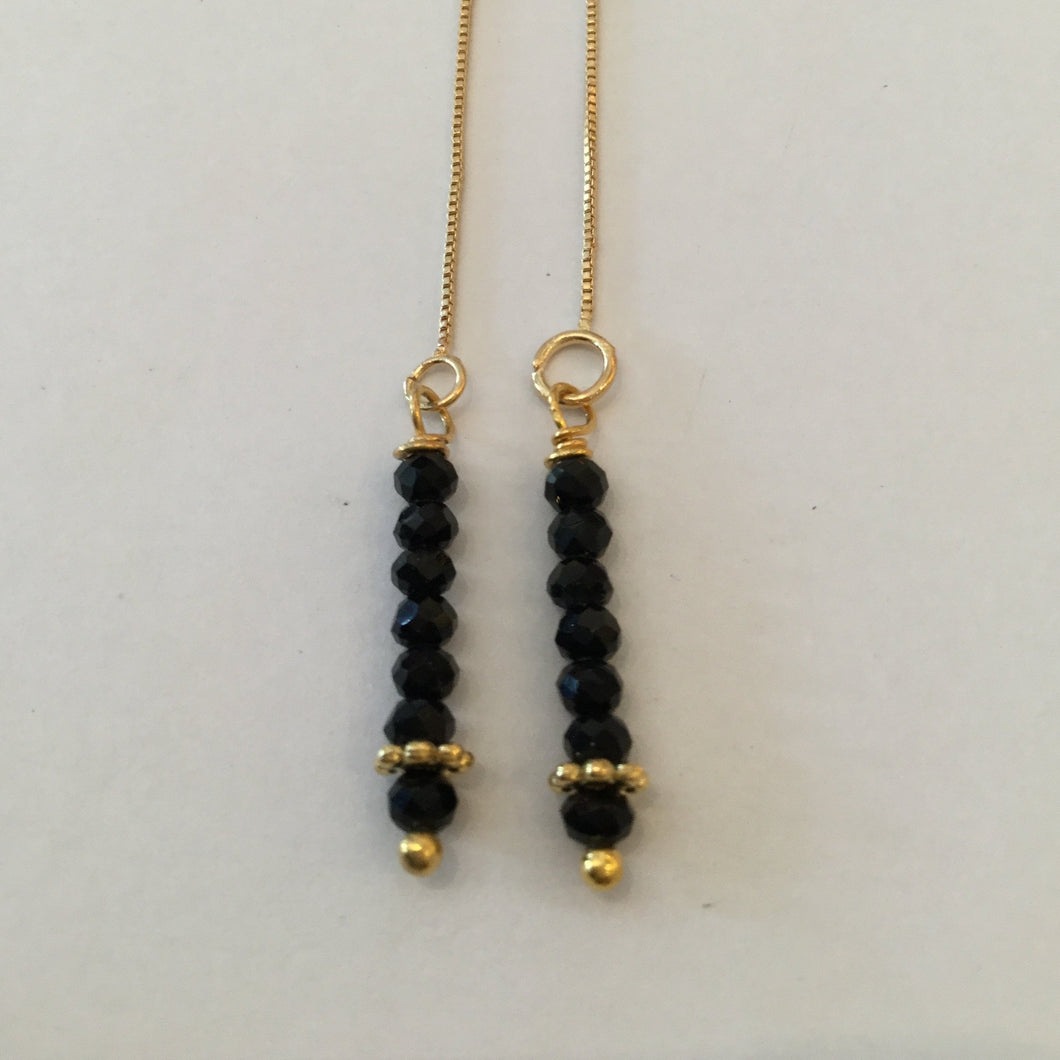 Earring Chain with Stone